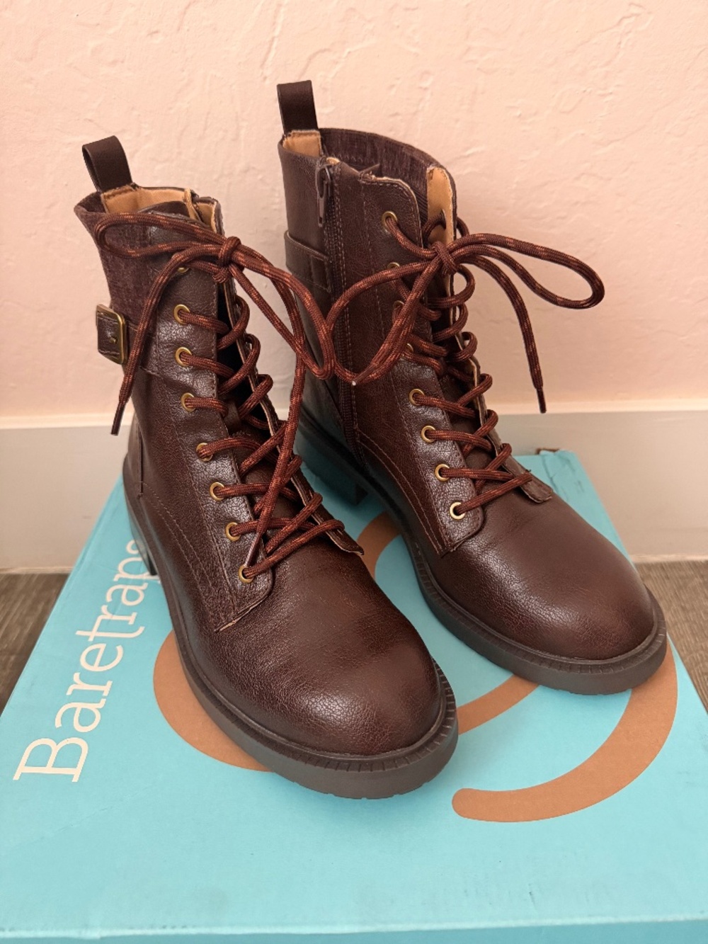 Baretraps Women’s Tinsley Lace Up Boots
